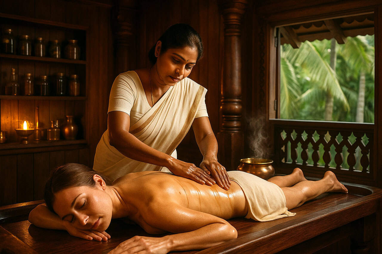 Massaggio Ayurvedico del Kerala: tecnica Somatheeram, benefici e guida completa