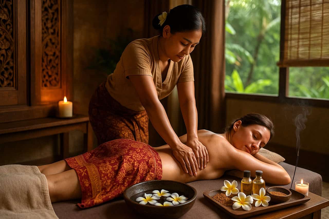 Massaggio Balinese: guida completa a tecnica, benefici e Boreh Anget