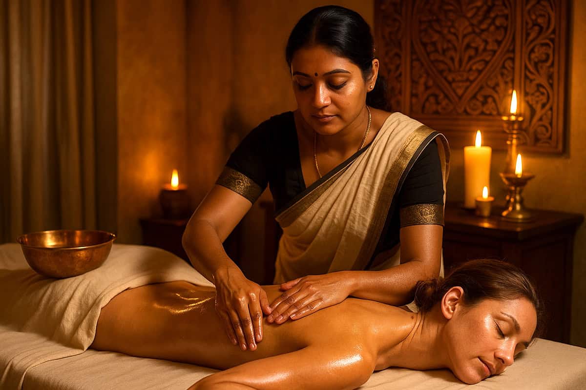 Massaggio Ayurvedico Dosha‑specifico: tecniche Vata, Pitta e Kapha